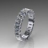 2.38 CTW Emerald Cut Diamond Eternity BandSKU#102 - Image 4
