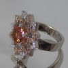 14k Sunrise topaz lotus ring - Image 5