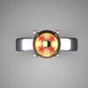 9mm Power Ball Ring in Sterling Silver - Image 3