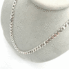 Men's 24in Sterling Silver Curb Link Chain - Image 3